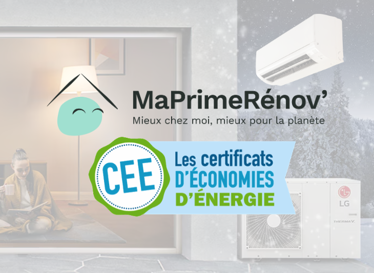 Logo de l'aide MaPrimeRénov' & CEE'.